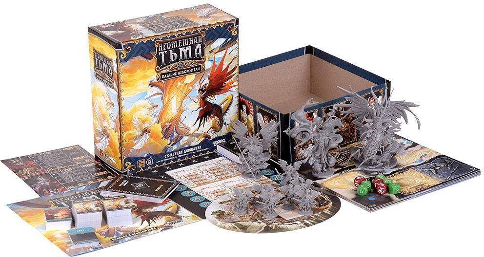 (EU) Настольная игра Hobby World Кромешная тьма: Преисподняя. Падшие небожители (доп)