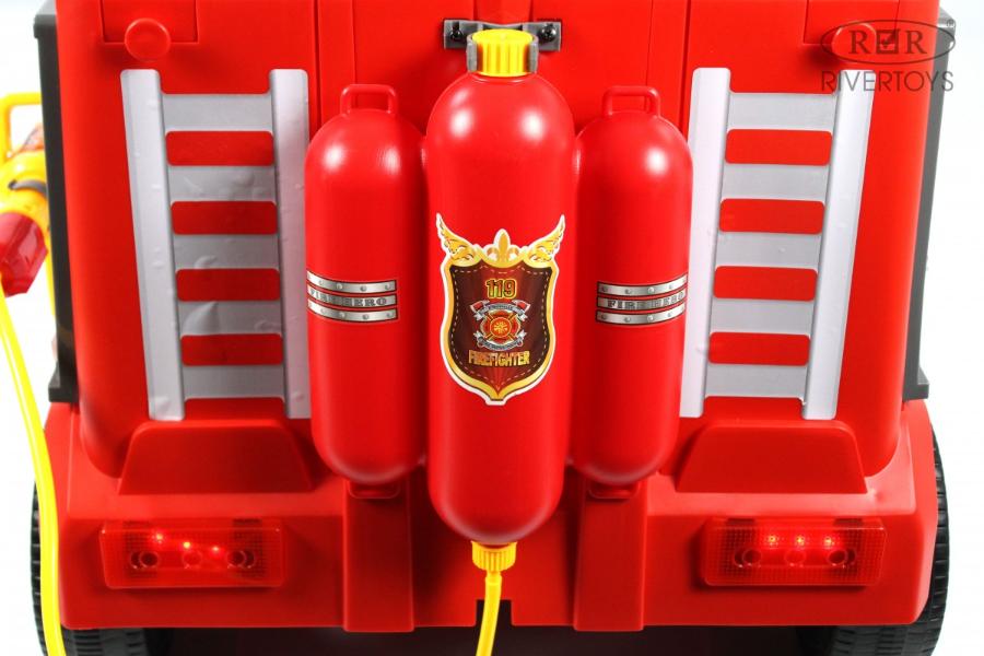 Детский электромобиль RiverToys G001GG красный