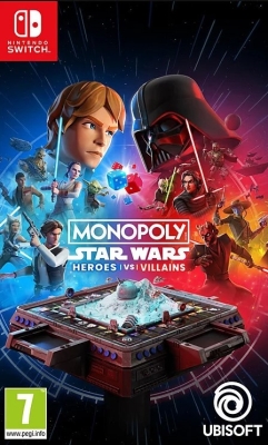 Игра Monopoly: Star War Heroes vs. Villains (Nintendo Switch, русская версия)