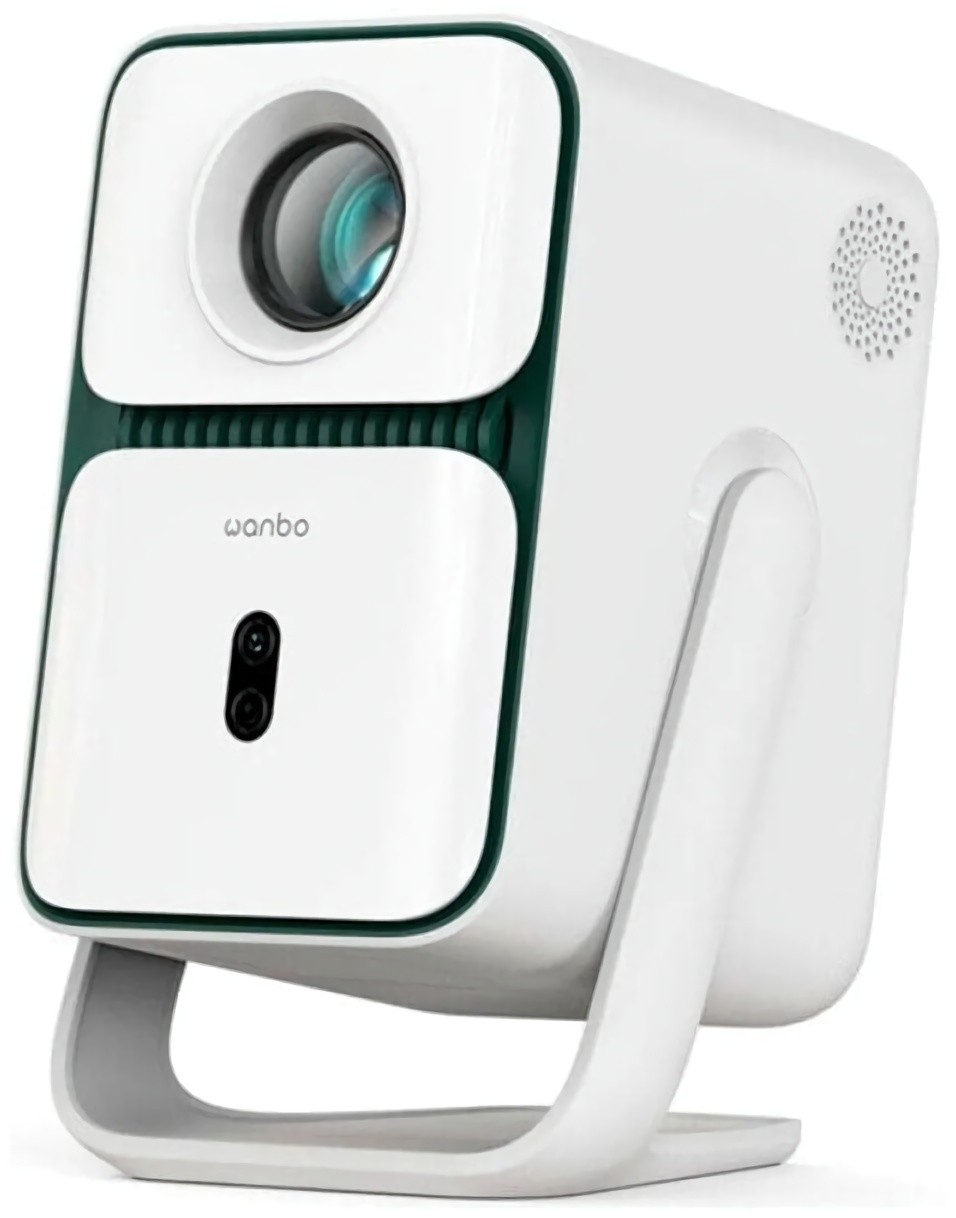 (EU) Проектор Wanbo Full HD (портативный, 1920x1080), Белый