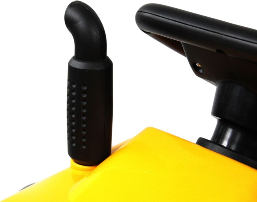 Детский электромобиль RiverToys трактор-погрузчик C004MC желтый