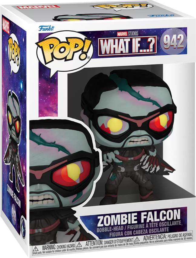 Фигурка Funko POP! Bobble: Marvel: What If: Zombie Falcon (57377)