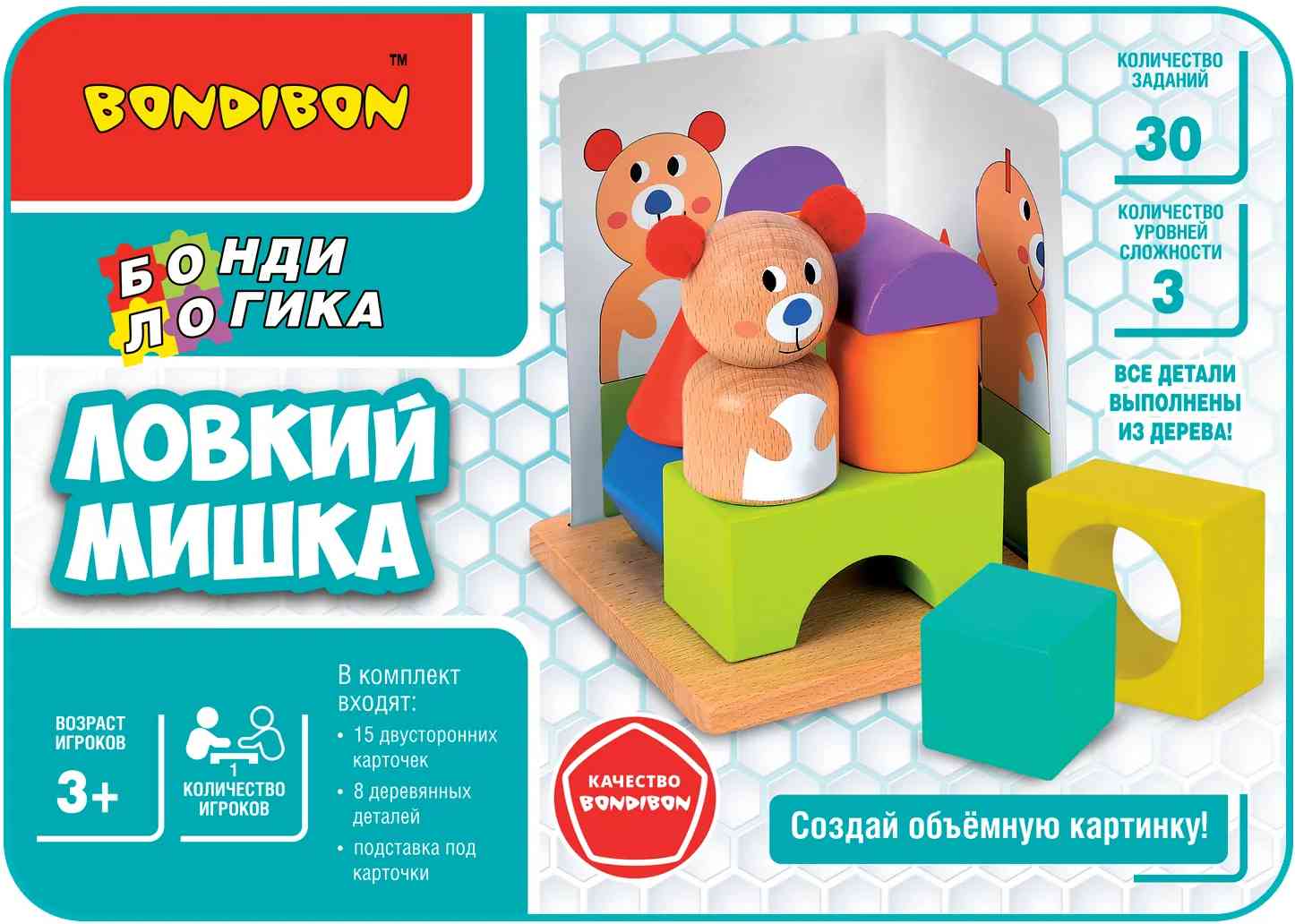 (EU) Настольная игра Bondibon Ловкий мишка