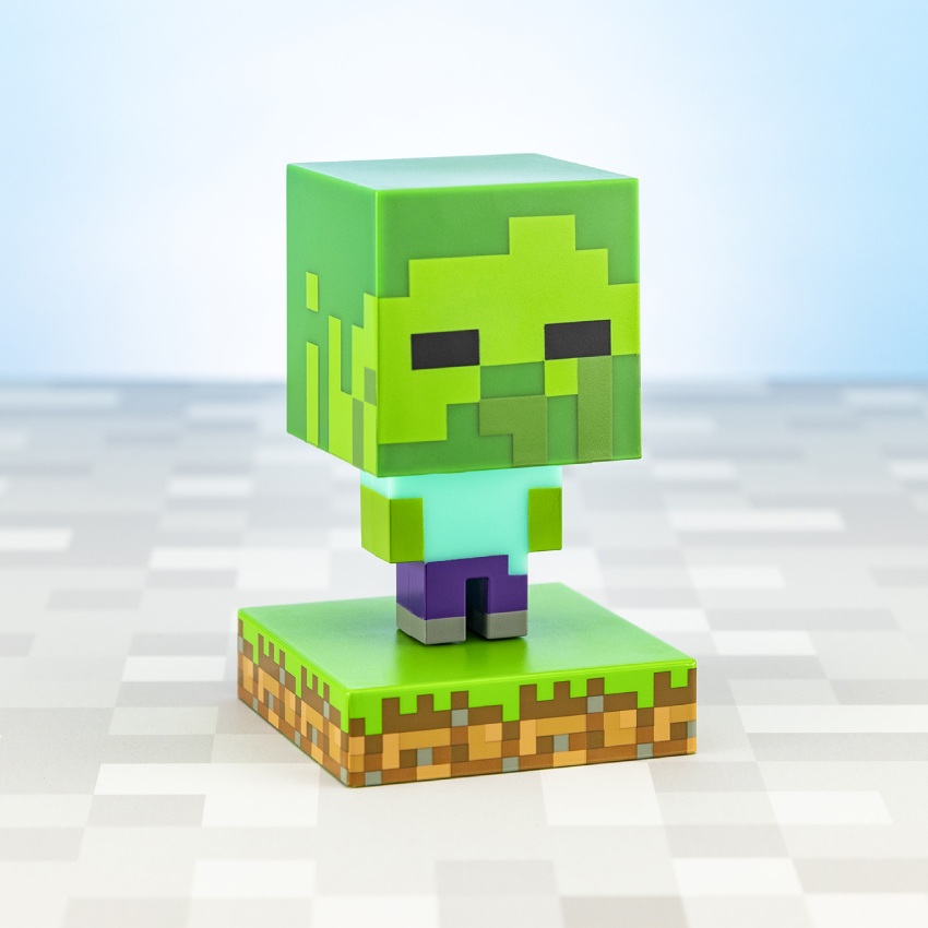 Светильник Paladone Minecraft Zombie Icon Light V2 (PP6592MCFV2)