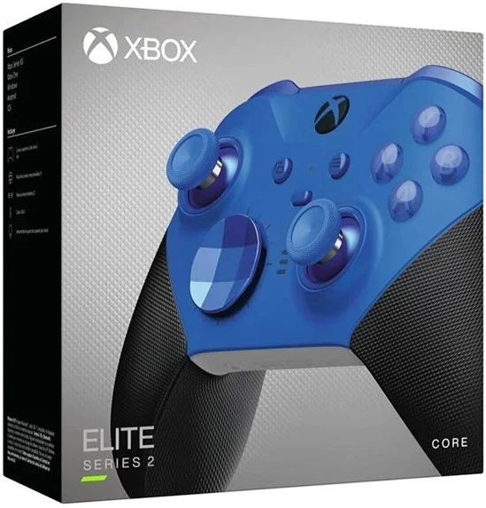 Геймпад Microsoft Xbox Wireless Controller Elite Series 2 – Core (синий) + накладки 