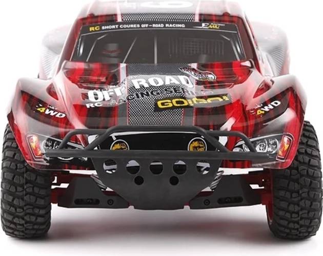 Радиоуправляемая модель Remo Hobby шорт-корс 9EMU 4WD (1к8) красный (RH1021-RED)