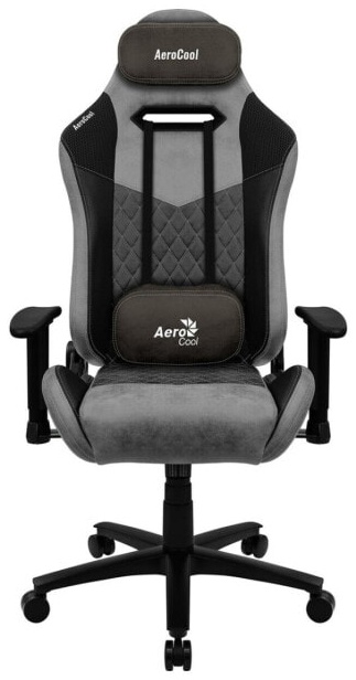(EU) Игровое кресло Aerocool DUKE AeroSuede, 276401300, Чёрное