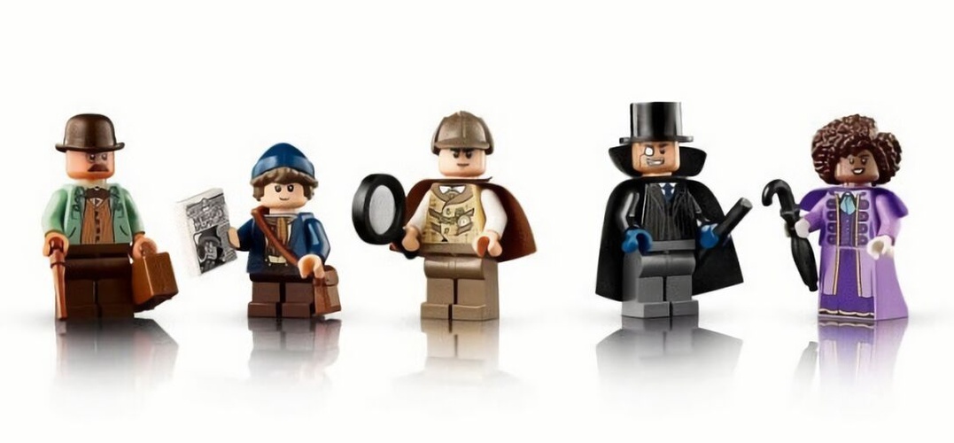 (EU) Конструктор LEGO Icons Книжный уголок: Шерлок Холмс (10351)