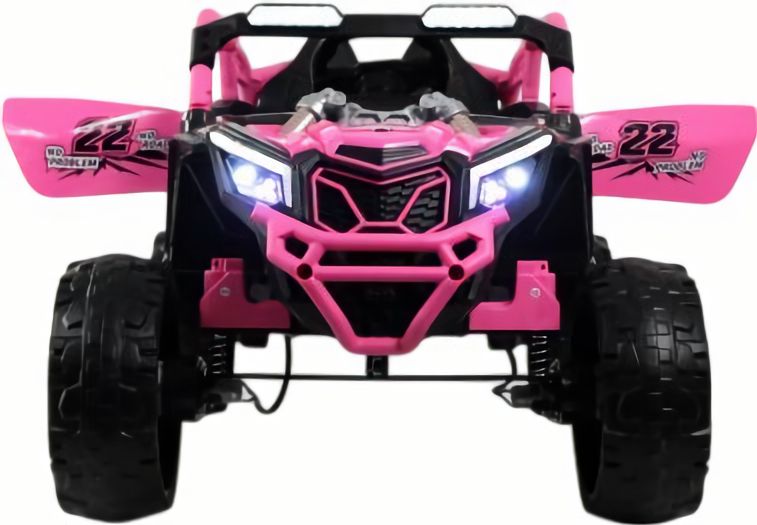 Детский электромобиль K707AM-A розовый
