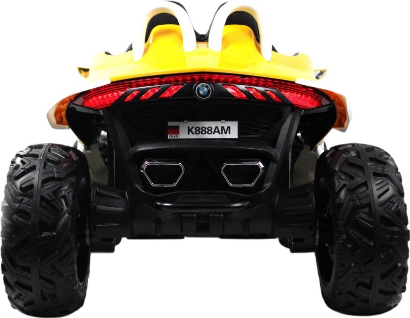 Детский электромобиль RiverToys K888AM желтый