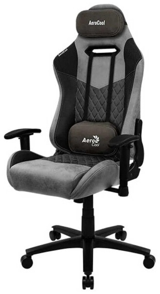 (EU) Игровое кресло Aerocool DUKE AeroSuede, 276401300, Чёрное