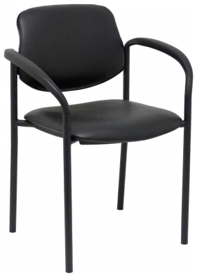 (EU) Офисное кресло Nowy Styl 27NSPAZMCB с подлокотниками, Чёрное