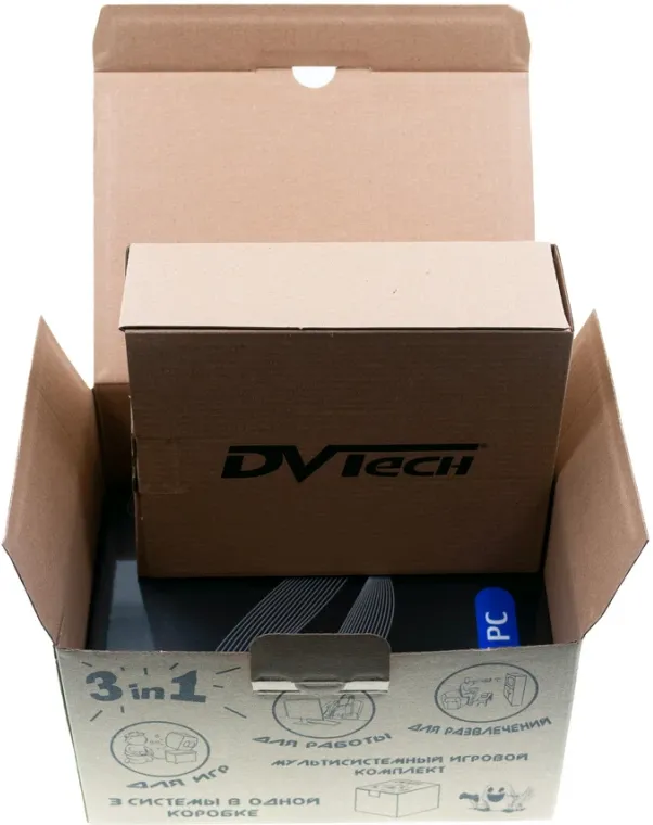 Мультисистемный игровой комплекс 3 в 1 DVTech MIC-001 BK