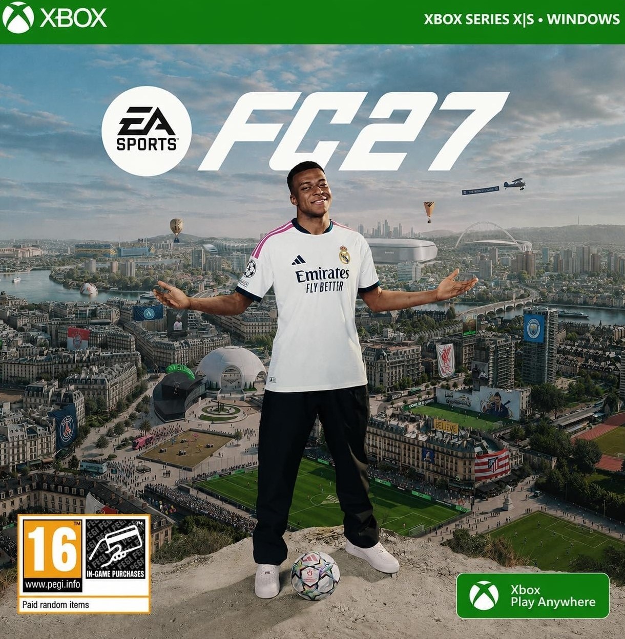 Игра EA Sports FC 27 (FIFA 27) (Xbox Series X, русская версия)