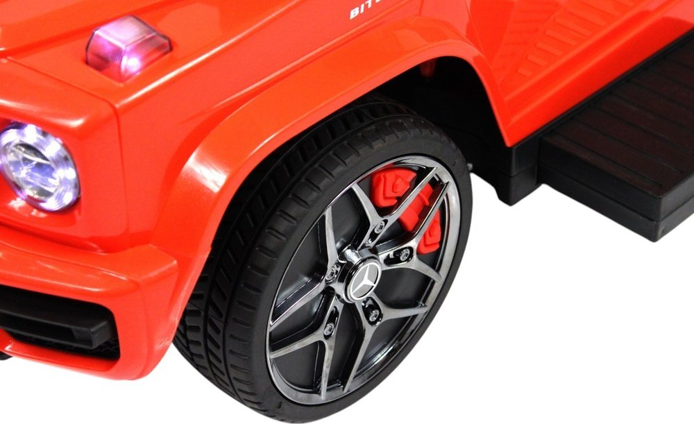 Детский толокар Mercedes-Benz G63 RiverToys (Z001ZZ-A) (красный бриллиант)
