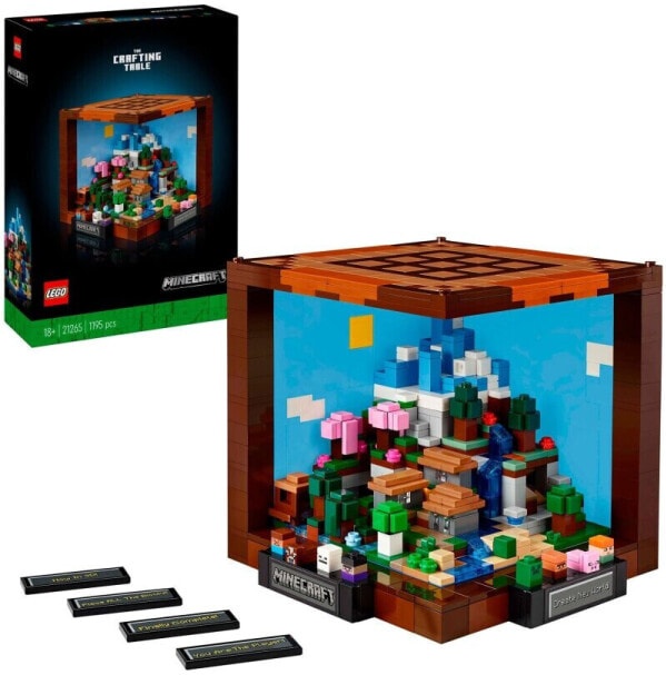 (EU) Конструктор LEGO Minecraft Верстак (21265)