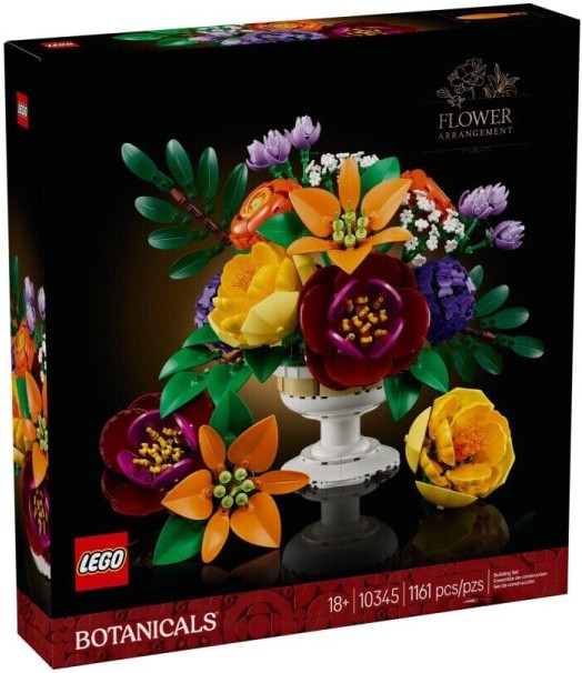 (EU) Конструктор LEGO Botanical Collection Цветочная композиция (10345)