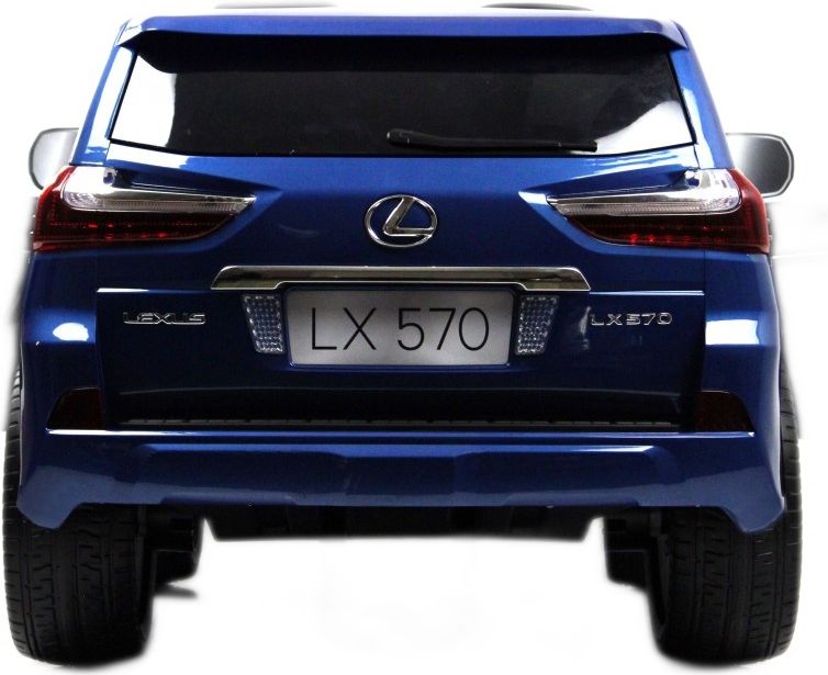 Детский электромобиль RiverToys Lexus LX570 (Y555YY) синий глянец