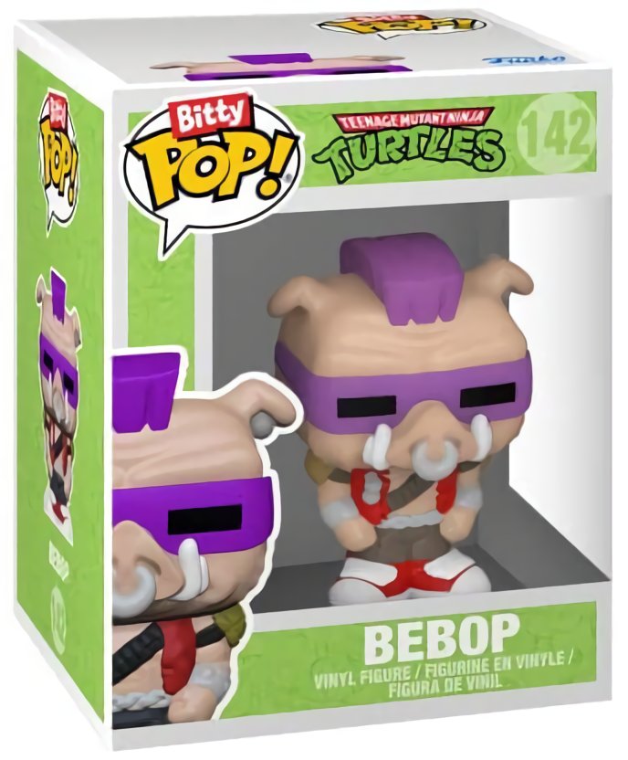 (EU) Фигурка Funko Bitty POP! Teenage Mutant Ninja Turtles Series 3: Splinter, Raphael, Rocksteady & Mystery (71509)