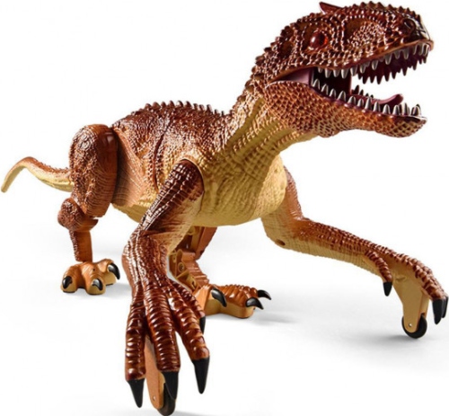 Радиоуправляемый робот Zhorya коричневый динозавр Raptor Индоминус Рекс (3701-2A)