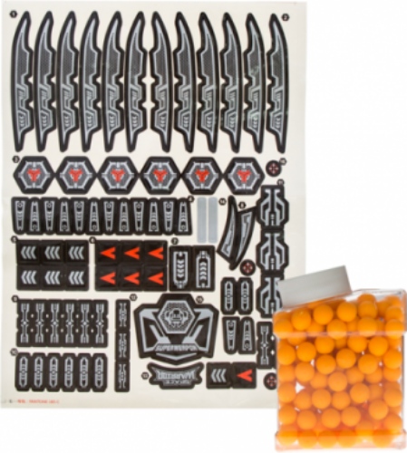 Радиоуправляемая модель боевая машина Keye Toys Space Warrior (лазер, пульки) KT702-BLACK