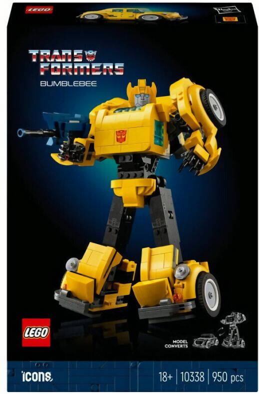 (EU) Робот-конструктор LEGO Icons Бамблби (10338)