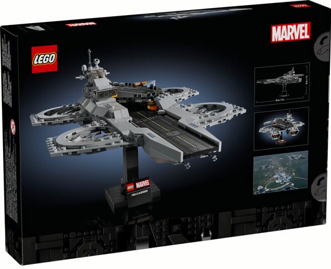 (EU) Игрушка-конструктор LEGO Marvel Геликарриер Мстителей (76295)
