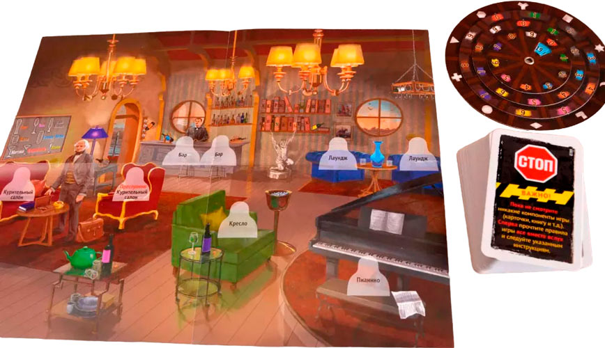 Настольная игра ZVEZDA EXIT- Квест: Ограбление на Миссисипи (ZV-8789)