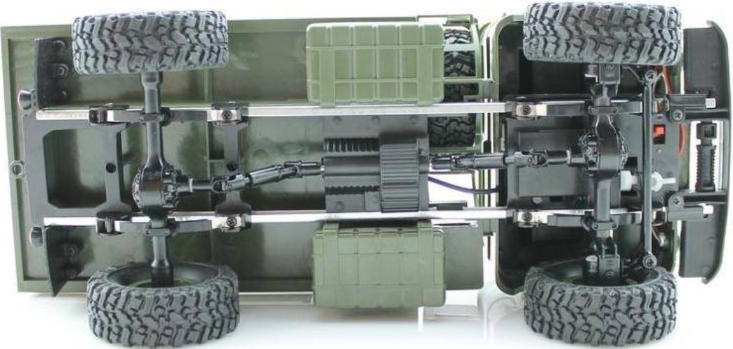 Радиоуправляемая модель WPL грузовая машина Газ 66 (1к16) зелёный