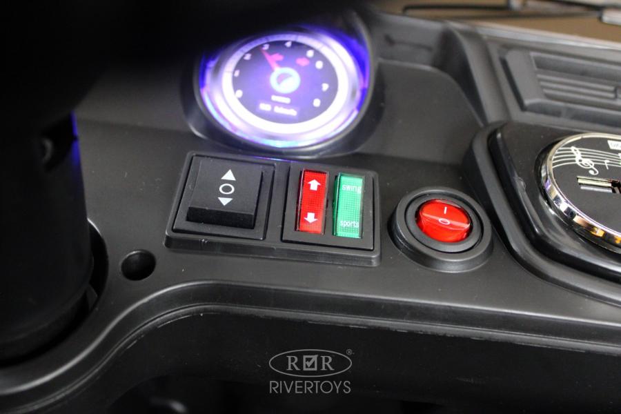 Детский электромобиль RiverToys K777AM желтый