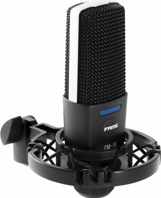 

(EU) Конденсаторный микрофон Fame Audio CM-14, с встроенным поп-фильтром
