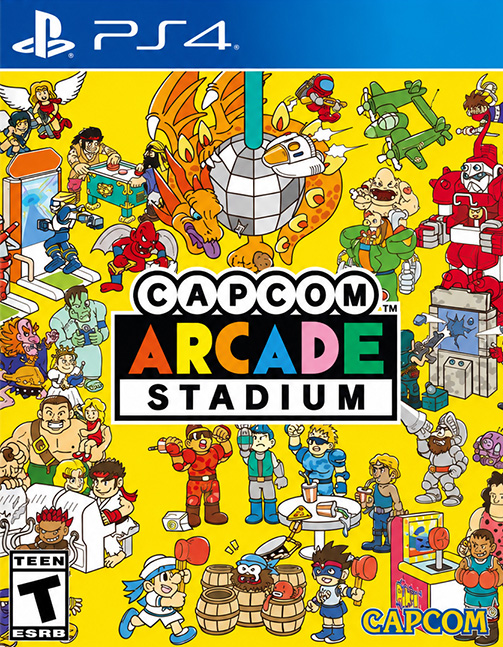Игра Capcom Arcade Stadium Vol. 1 - Cover E Strider (PS4, русская версия)