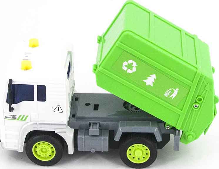 Радиоуправляемая модель WenYi мусоровоз WY1520A (1к20)
