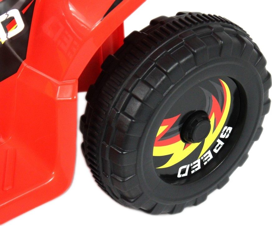 Детский электроквадроцикл RiverToys H001HH красный