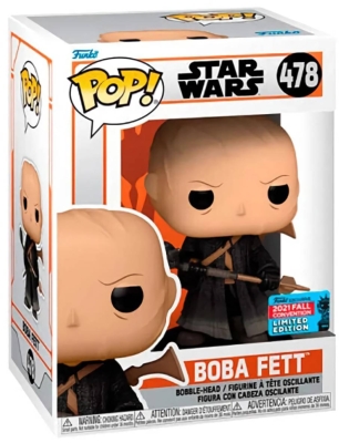 (EU) Фигурка Funko POP! Star Wars: Boba Fett (Tatooine)(478)