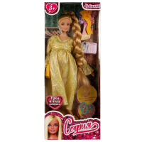 Кукла 29 см София беременная тройней, руки и ноги сгиб, акс, кор КАРАПУЗ в кор.24шт 66001B3-BF6-S-BB