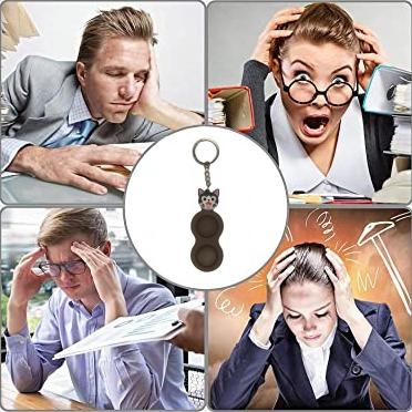 Брелок-игрушка Simple Dimple Котик (3х9см) антистресс (тактильная, сенсорная)