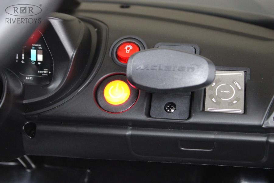 Детский электромобиль RiverToys McLaren Artura (P888BP) черный