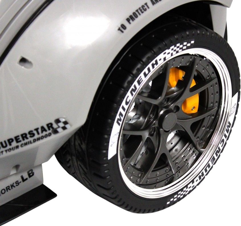 Детский электромобиль RiverToys (G007GG-GREY) серый
