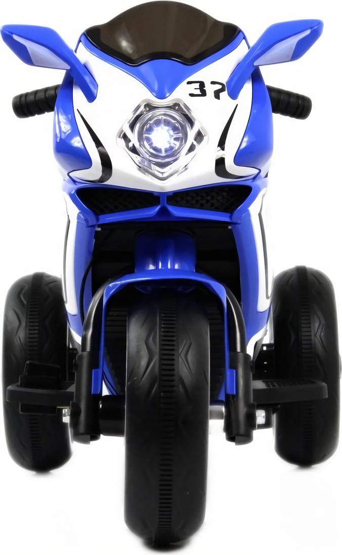 Детский электромотоцикл RiverToys K222AM синий