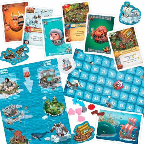 Настольная игра ZVEZDA Поселенцы: Северные Империи (ZV-8735)