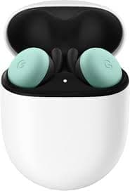 Беспроводные наушники Google Pixel Buds TWS Quite Mint с зарядным футляром (мятные)