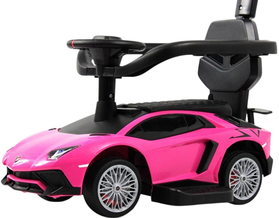 Детский толокар RiverToys (M555MM-H-PINK) розовый