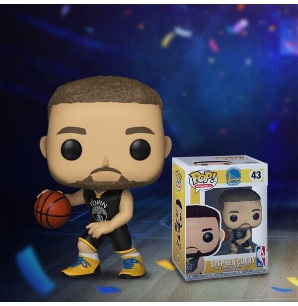 (CN) Фигурка Funko Pop! Basketball: NBA Golden State Warriors — Stephen Curry (43) (The Town Jersey)