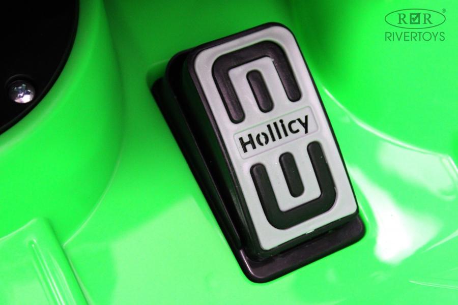 Детский электромобиль RiverToys Lamborghini Aventador SVJ (A333MP) зеленый