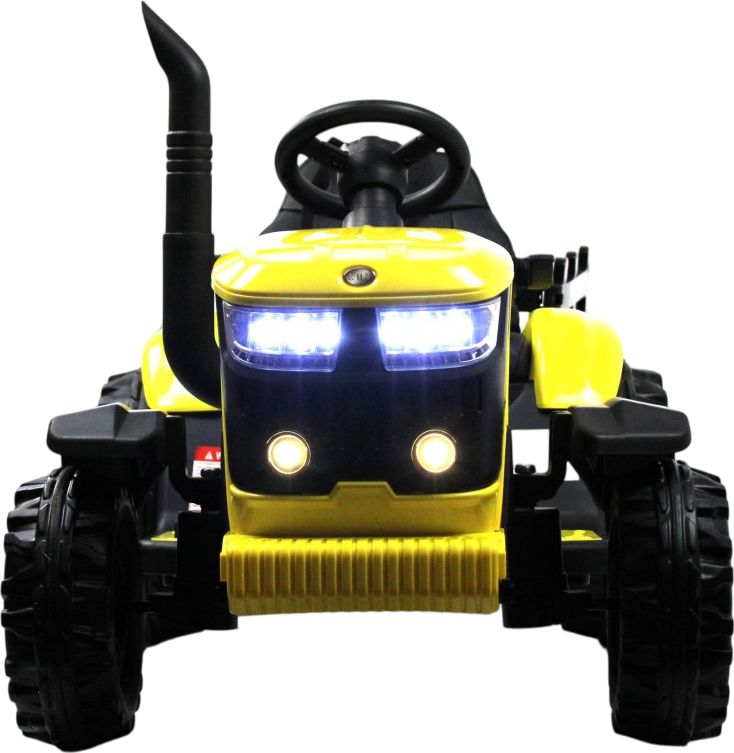 Детский электромобиль RiverToys O555OO жёлтый