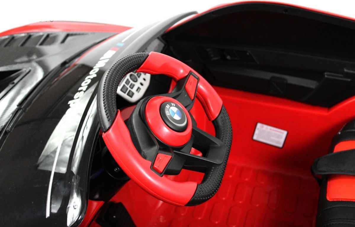 Детский электромобиль RiverToys (G007GG-RED) красный