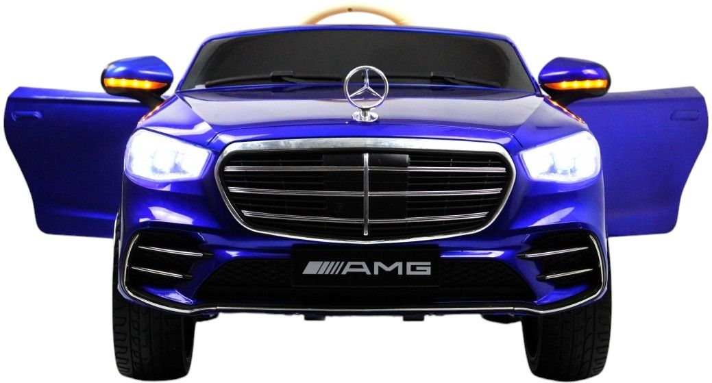 Детский электромобиль RiverToys (М333БХ-BLUE-GLANEC) синий глянец