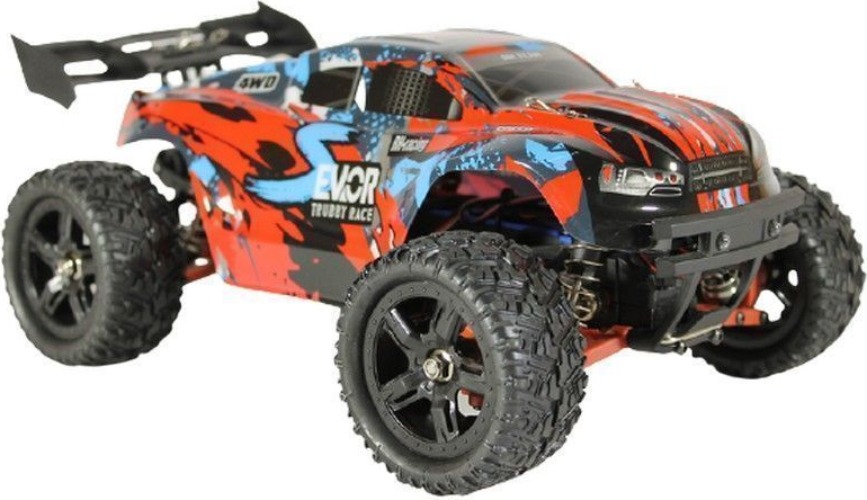 Радиоуправляемая модель Remo Hobby трагги S EVO-R Brushless UPGRADE V2.0 4WD (1к16) красный (RH1665UPGV2-RED)