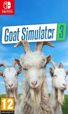 Игра Goat Simulator 3 (Nintendo Switch, русская версия) Б/У